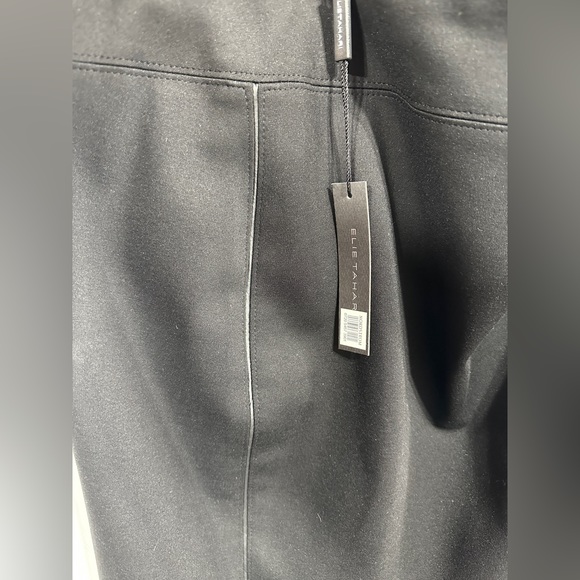NWT Elie Tahari Whitney skirt, black, size 10 - Picture 2 of 7